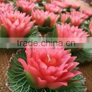 Aroma Flower Candle From Thailand. thumbnail-1