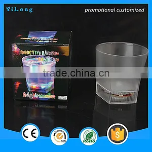 2016 Led Flashing Cup Factory Sell Lighting Promotional Champagne Led Glass Cups/led Glass/flash Glass thumbnail-2