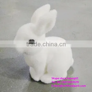 H080617 Customize All Kinds of Green Grass Rabbit Decorative Easter Rabbits Custom Stuffed Rabbit thumbnail-2