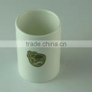 100ml Cute White Ceramic Drink Cups thumbnail-2