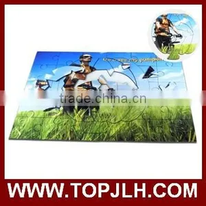 Topjlh 2017 Hot Blanks DIY Wood Sublimation MDF Puzzle thumbnail-2