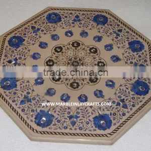 Decorative Marble Inlay Coffee Table Top thumbnail-1