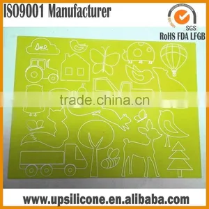 Silicone Cup Mat Silicon Mat With Custom Printing Table Mat thumbnail-6