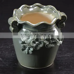 Factory Ceramic Handmade Flower Pot for Garden Plant Decoration thumbnail-4