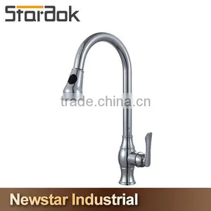 Star.aok Hot Sale Single Handle CUPC Pull Down Kitchen Taps thumbnail-1