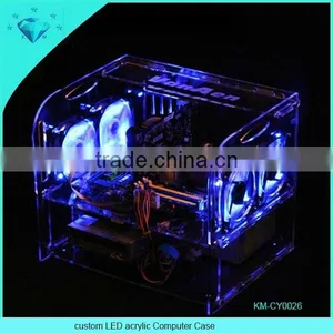 Custom Plexiglass Acrylic Computer Case With Led Light thumbnail-1