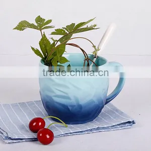 Porcelain Coffee Mug With Beautiful Texture for Retail thumbnail-3