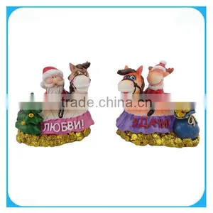 Christmas Horse Decoration for Russian New Year thumbnail-1