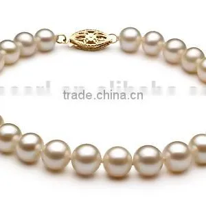 White 6-7mm AA Freshwater Pearl Jewelry thumbnail-2