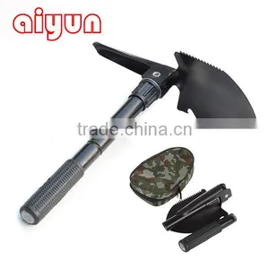 Folding Multifunction Shovel Outdoor Camping Shovel Mini Survival Trowel Tools With Snow Spade Pick Saw Compass Garden Tools thumbnail-1