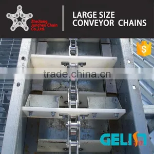 DT Type Large Buried Scraper Drop Forging Conveyor Chain thumbnail-5