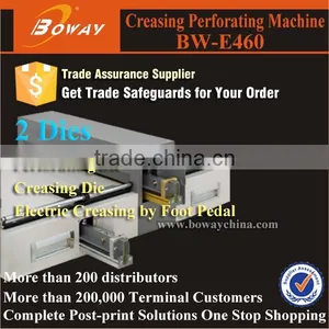 Desktop 2 Dies Changable Electrical Creasing Scoring Perforating Machine thumbnail-1