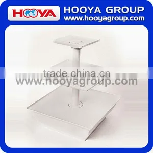 2014 Wholesale Fancy 3 Layers Cake Stand for Wedding Cake Stands Plastic thumbnail-1