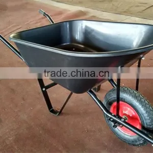 2016 Hot Selling Plastic Wheel Barrow Used in Building and Farming thumbnail-1