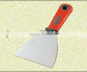 Red TPR Handle Stainless Steel Putty Knife thumbnail-1