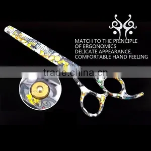 New Design High Quality Damascus Steel Scissors Hair for Sale thumbnail-3
