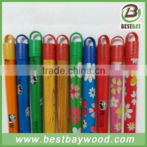 Different PVC Designs Wooden Broom Handle,mop Handle,brush Handle thumbnail-2
