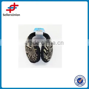 Black Polyester Warm Earmuff for Winter thumbnail-1