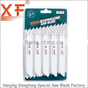 XF-S922BF 5PCS :14TPI BI-M Saber Saw Blade for Metal Cutting thumbnail-1