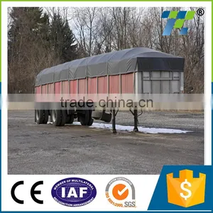 Tarpaulin for Trailer Anti-UV Protective PVC Tarpaulin All Purpose Waterproof Poly Tarp With UV Treatment thumbnail-1
