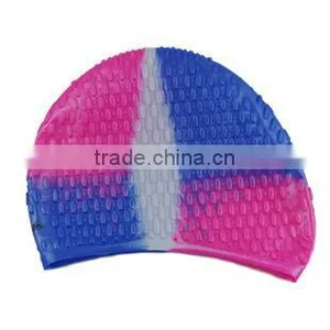 Multi Color Swim Cap Made in China thumbnail-1
