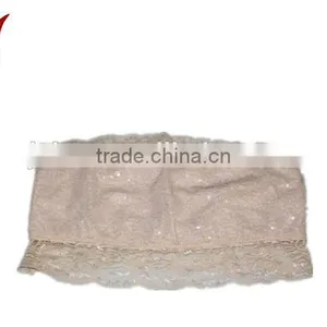 Wholesale High Quality Sequin Boob Tube Top Bra With Pink Cheap Price Unner Wear (accept OEM) thumbnail-1