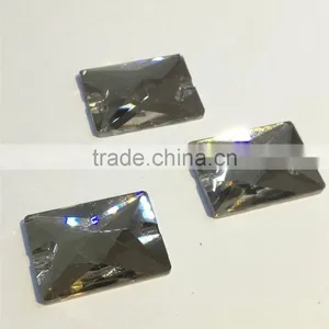Shinny Crystal Flat Back Sew on Stone Glass Loose Beads for Clothing Accessories thumbnail-2