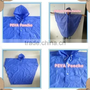 Wholesale Customized Foldable Waterproof PVC Kids/children Raincoat thumbnail-3