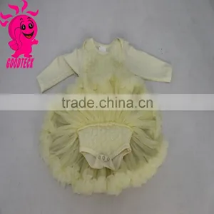 Latest Fashion Comfortable Long Sleeve Fluffy Chiffon Baby Pettiskirt Tutu thumbnail-2