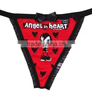 Whole Selling New Style Hot Sexy Transparent T Back ,Ladies Sexy Panties ,transparent Panties for Girls thumbnail-1