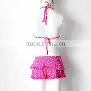 Girls Spots Cute Swimwear thumbnail-3
