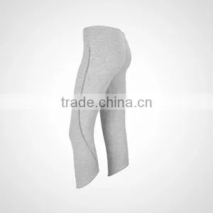 High Quality Breathable Blank Yoga Pants Wholesale thumbnail-3