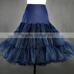 Walson Apparel Plus Size 26" 50s Retro Underskirt Swing Vintage Petticoat Skirt TUTU thumbnail-1