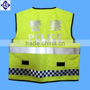 Field Office Waterproof Reflective Fashion Vest With Pocket thumbnail-2