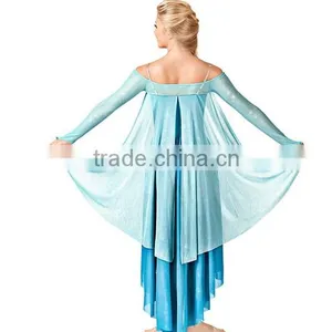 Theatrical Costumes!!! "Let It Go" Adult Long Sleeve Dress thumbnail-2