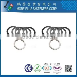 Taiwan Stainless Steel 18-8 Copper Brass Aluminum Wave Washer Cup Spring Washer Cup Disc Spring Washer thumbnail-5