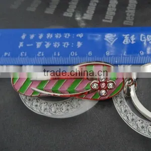 Wholesale Promotion Gifts Metal Slipper Keychain Keyring thumbnail-1