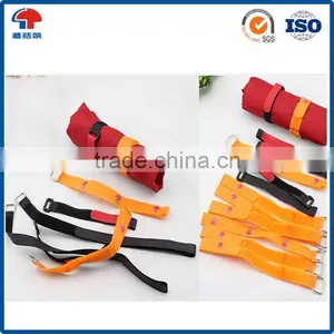 China Adjustable Colourful Double Sided Reusable Hook and Loop Cable Tie thumbnail-3