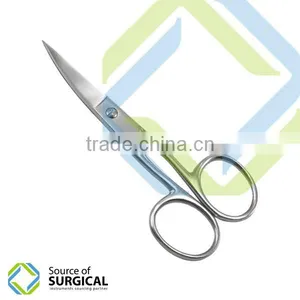 Manicure Pedicure Instruments Decal Finish Source Of Surgical Nail Cuticle Scissors B-NCS-51 thumbnail-1