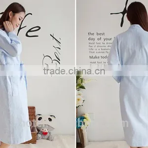 Weave Cotton Unisex Waffle BathRobes For Hotel thumbnail-2