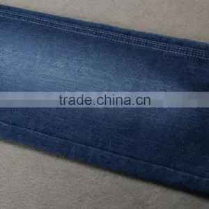 China Stocklot Cotton Poly Stretch Denim Fabric for Jeans Garments thumbnail-2