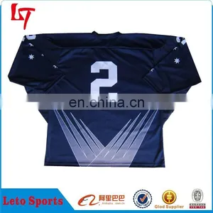 Moisture Wicking Men's Box Lacrosse Jersey /professional Custom Design Lacrosse Uniforms thumbnail-2
