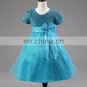 3 Year Old Girl Dress With Bow Latest Children Frocks Designs thumbnail-5