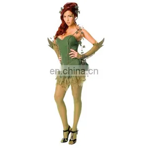 CG-COS1009 Forest Costume Green Costume Set for Women thumbnail-1