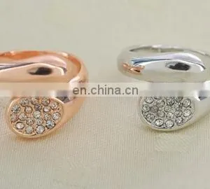 2017 New Arrival Luxury Wedding Rings Jewelry Geometry Shape CZ Ring Feminino Bijoux thumbnail-2