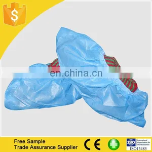 Free Sample! Disposable PE/CPE Waterproof Shoe Cover For Clearing thumbnail-1