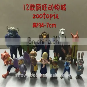 Factory Direct Zootopia Character Figure Zootopia Figure Set Price for 12 Pcs thumbnail-1