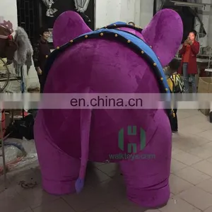 HI CE Customized Giant Inflatable Purple Elephant Costume for Sale thumbnail-2