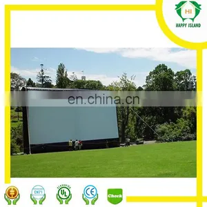 HI Hot Sale Inflatable Movie Screen, Inflatable Rear Projection Screen for Outdoor Cinema, Street Advertising Screen thumbnail-2