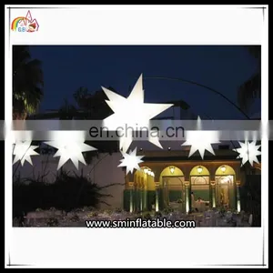Lighting Star Wedding Party Decoration Hanging Inflatable Best Price LED Light Star thumbnail-6